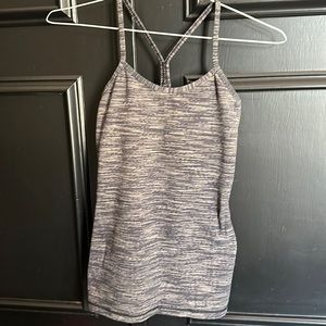 Lululemon Power Y Tank Size 4 Good Used Condition